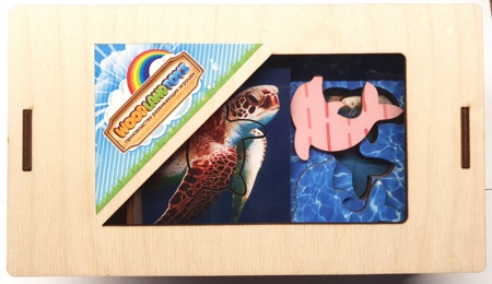 Развивающая игра "Доски Сегена. Морские животные" 18 шт WoodLand Toys 068205