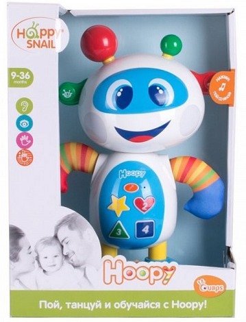 Развивающая игрушка Robot Hoopy Happy Snail 62019