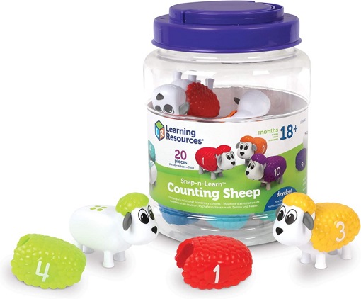 Развивающий набор Разноцветные овечки Learning Resources LER6712