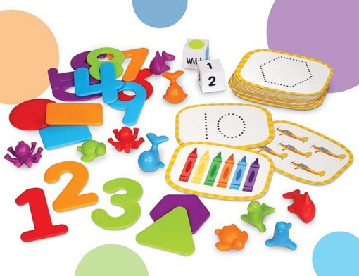 Развивающая игрушка Skill Builders! Формы и цифры Learning Resources LSP1245-UK