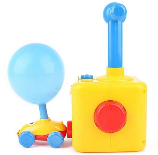 Реактивные машинки с воздушными шариками Pumping car Утка