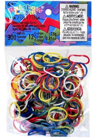 Резиночки для плетения браслетов Олимпийские игры Rainbow Loom B0070