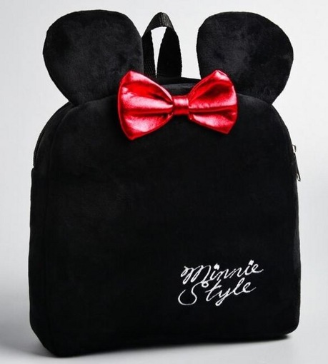 Рюкзак плюшевый Minnie Style Минни Маус Disney 4688788