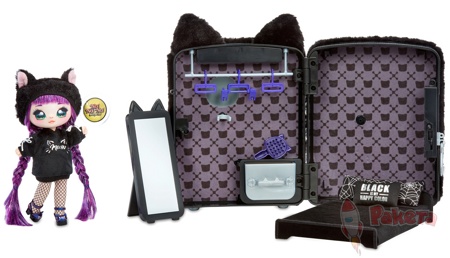 Рюкзак-спальня Na Na Na Backpack Bedroom Black Kitty