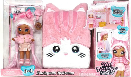 Рюкзак-спальня Na Na Na Backpack Bedroom Kat розовый