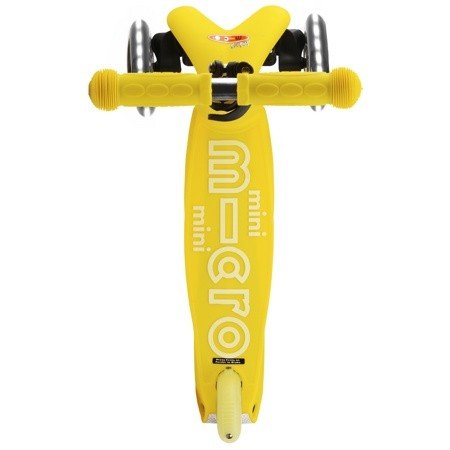 Самокат Mini Micro Deluxe Led желтый со свет колесами (1,5-5 лет)