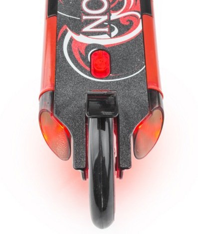 Двухколесный Самокат Small Rider Dragon красный (с дымом, звуком, светом, 3-8 лет)