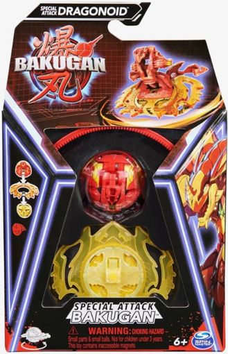 Шар-трансформер Bakugan 3.0 Special Attack Dragonoid 20141491 - фото