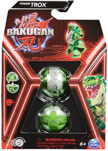 Шар-трансформер Bakugan 3.0 Titanium Trox 20141562 - фото