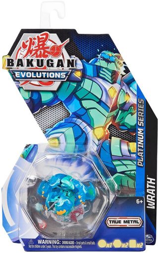 Шар-трансформер Bakugan Evolutions Platinum Series Wrath 20138059