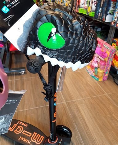 Шлем Crazy Safety Black Dragon