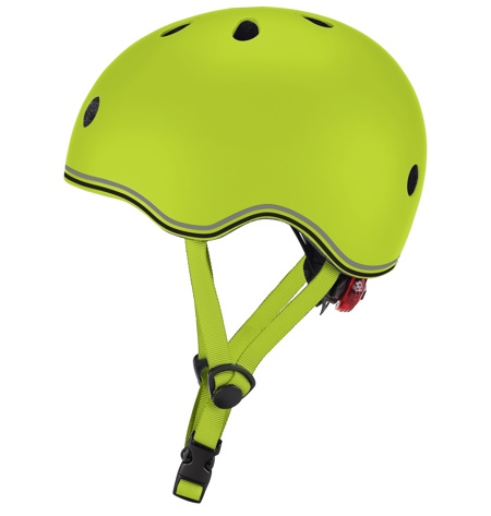 Шлем Globber Evo Lights XS/S салатовый (с фонариком)