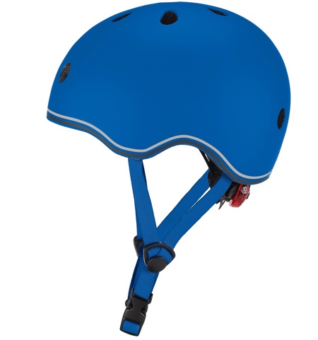 Шлем Globber Evo Lights XS/S синий (с фонариком)