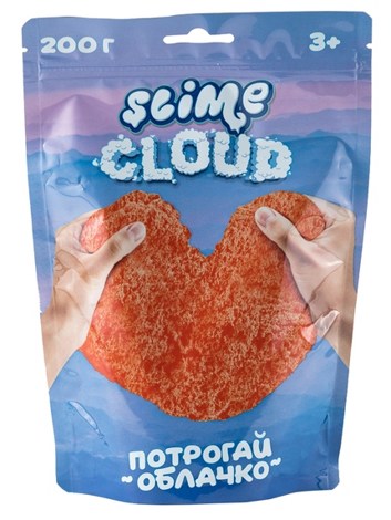 Слайм Cloud Slime "Рассветные облака" с ароматом персика 200 гр