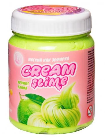 Слайм Cream Slime с ароматом лайма 250 г
