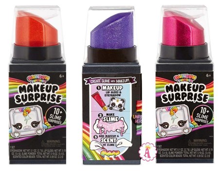 Слайм в тюбике помады Poopsie Rainbow Makeup Surprise 1 серия