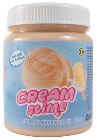 Слайм Cream Slime с ароматом мороженого 250 г