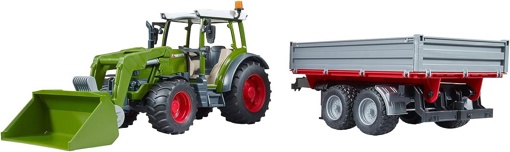 Трактор Fendt Vario 211 с прицепом и погрузчиком Bruder 02182