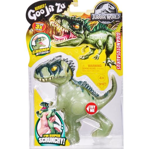 Тянущаяся фигурка Гиганотозавр GooJitZu Jurassic World 39843