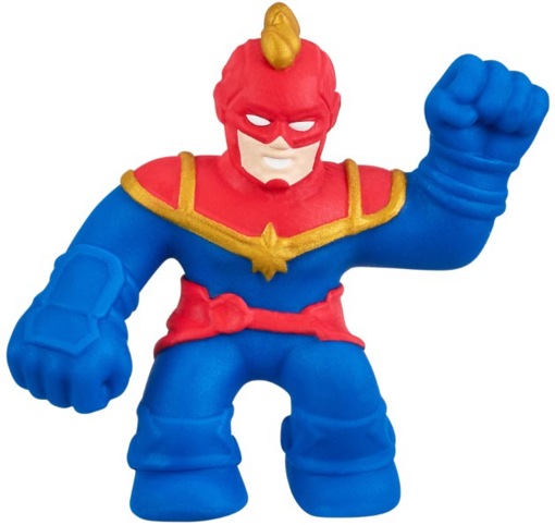 Тянущаяся мини-фигурка Супергерои: Капитан Марвел GooJitZu 41937