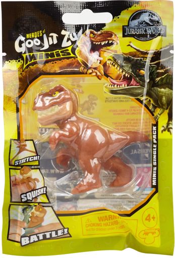 Тянущаяся мини-фигурка Ти-Рэкс GooJitZu Jurassic World 40072