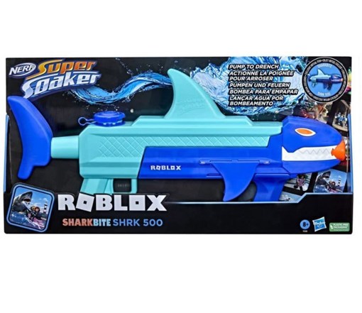 Водный Бластер Nerf Roblox Sharkbite SHRK 500 F5086