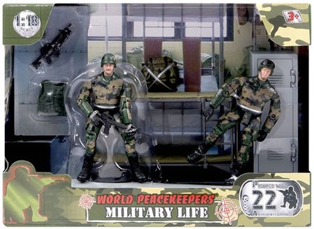 Военный игровой набор "Армейская жизнь" World Peacekeepers MC77035