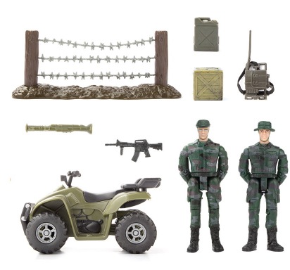 Военный игровой набор "Патруль" World Peacekeepers MC77019