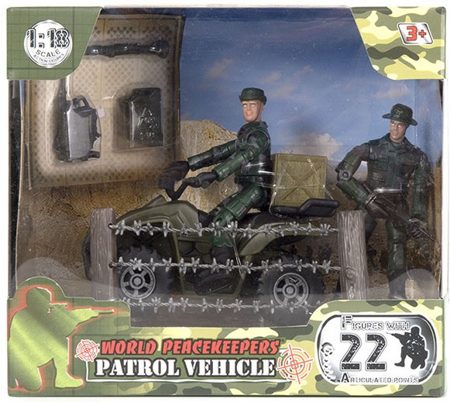 Военный игровой набор "Патруль" World Peacekeepers MC77019