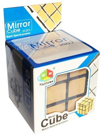 Головоломка Зеркальный кубик 3х3 Золото