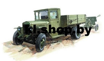 3529 Советский Армейский 3-тонный грузовик  - Сборные модели для склеивания Звезда - фото2